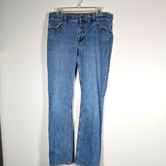 Old Navy Denim - 2000s Old Navy Women's Chic Y2k Classic Blue Bootcut Low Rise Stretchy Jeans